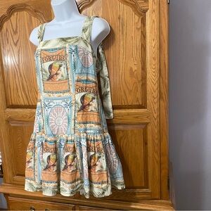 Agua Bendita Joaquina Arabella Dress Multicolor Women’s Sz Medium NWT READ